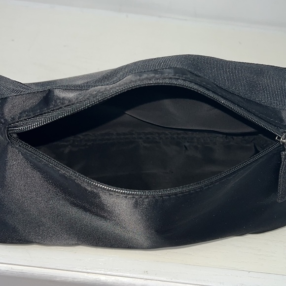 Narciso Rodriguez Black Satin Zip Clutch Bag - Picture 10 of 10